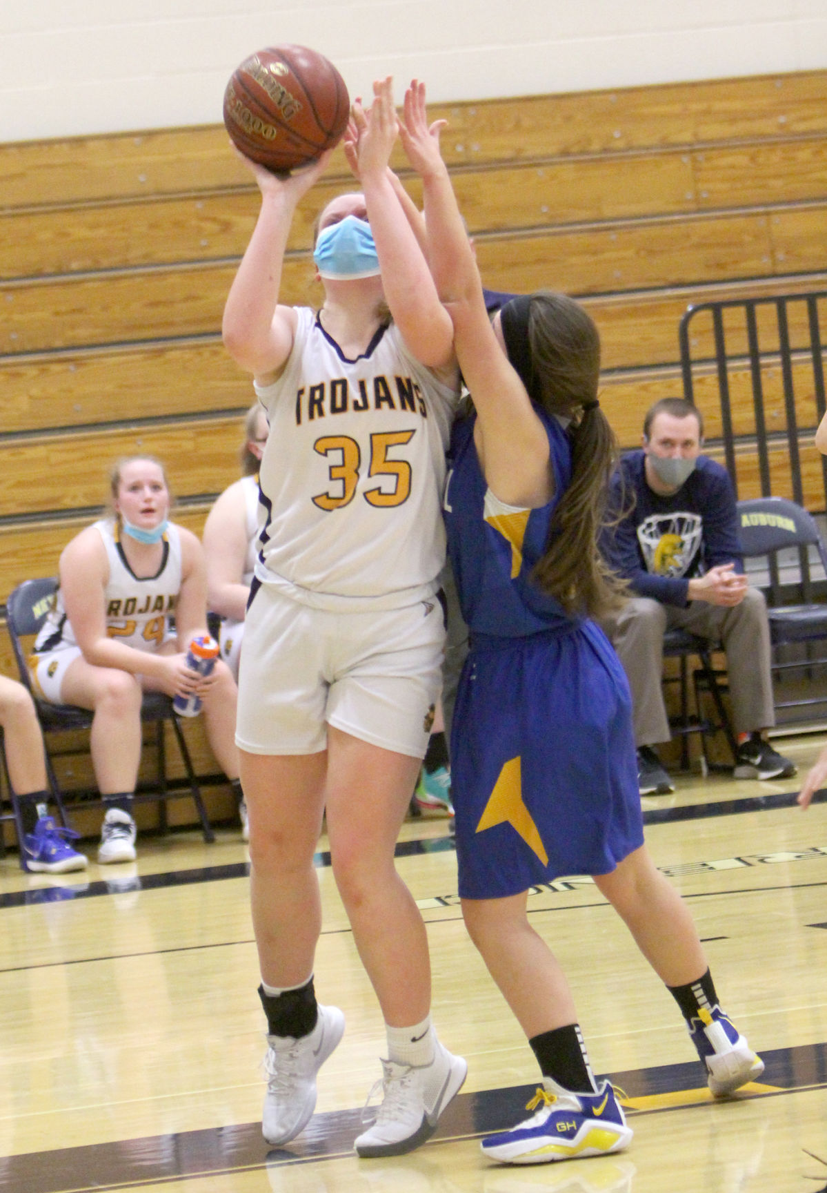 Cornell at New Auburn girls basketball 1-15-21